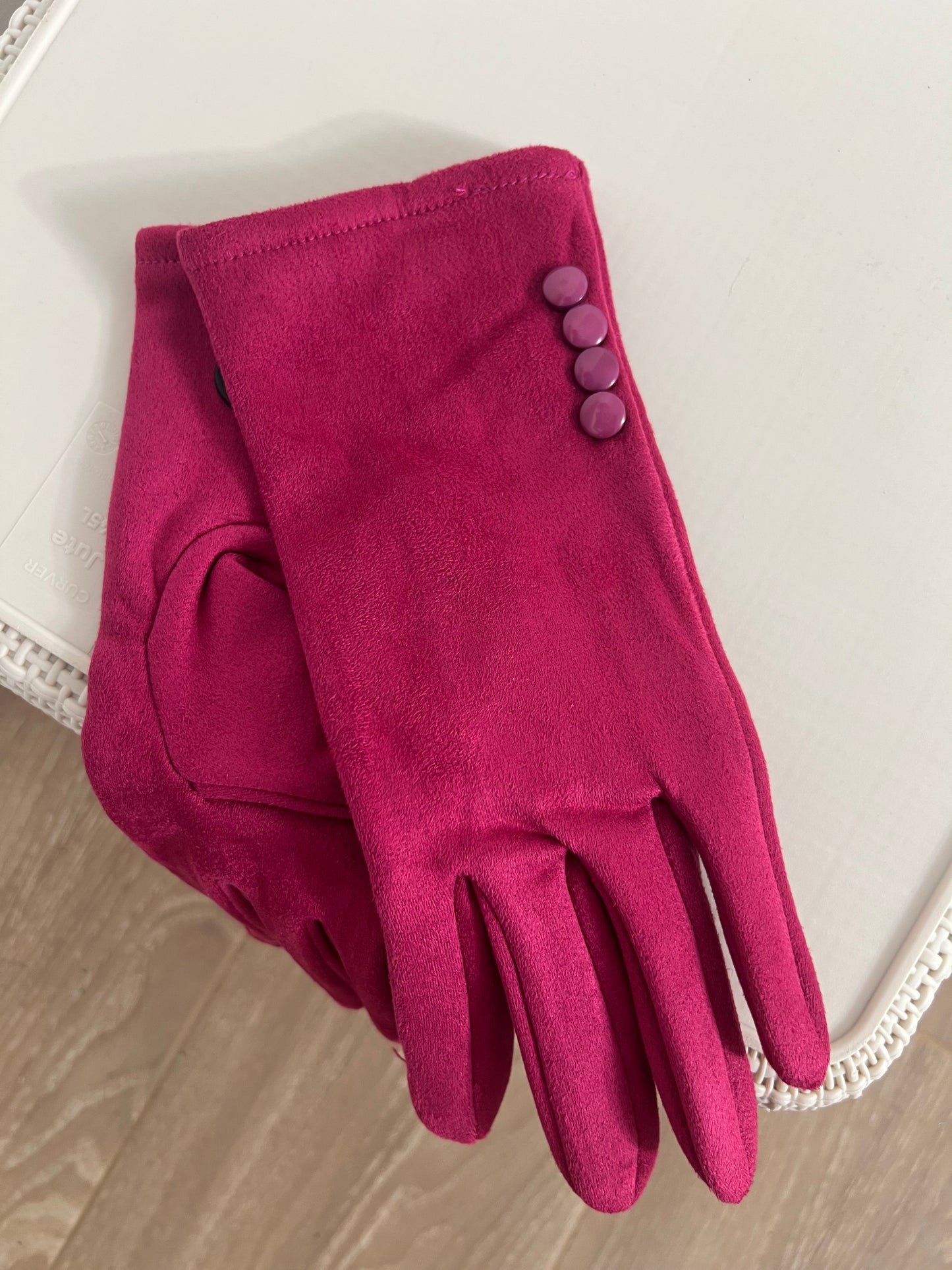 Guantes Rosa