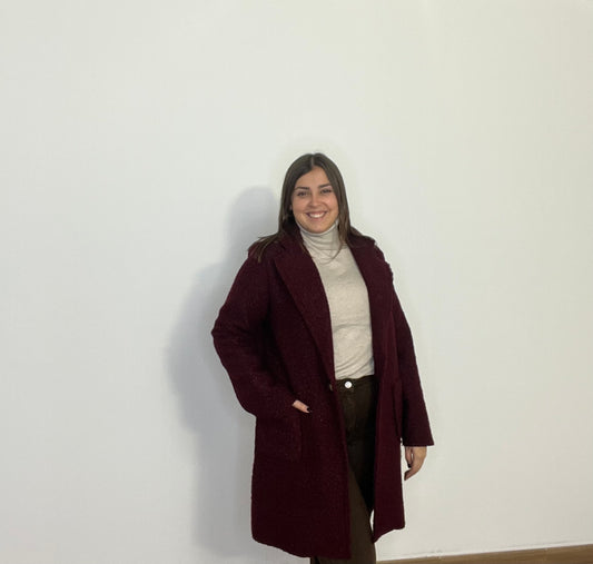 Abrigo Anaís Granate